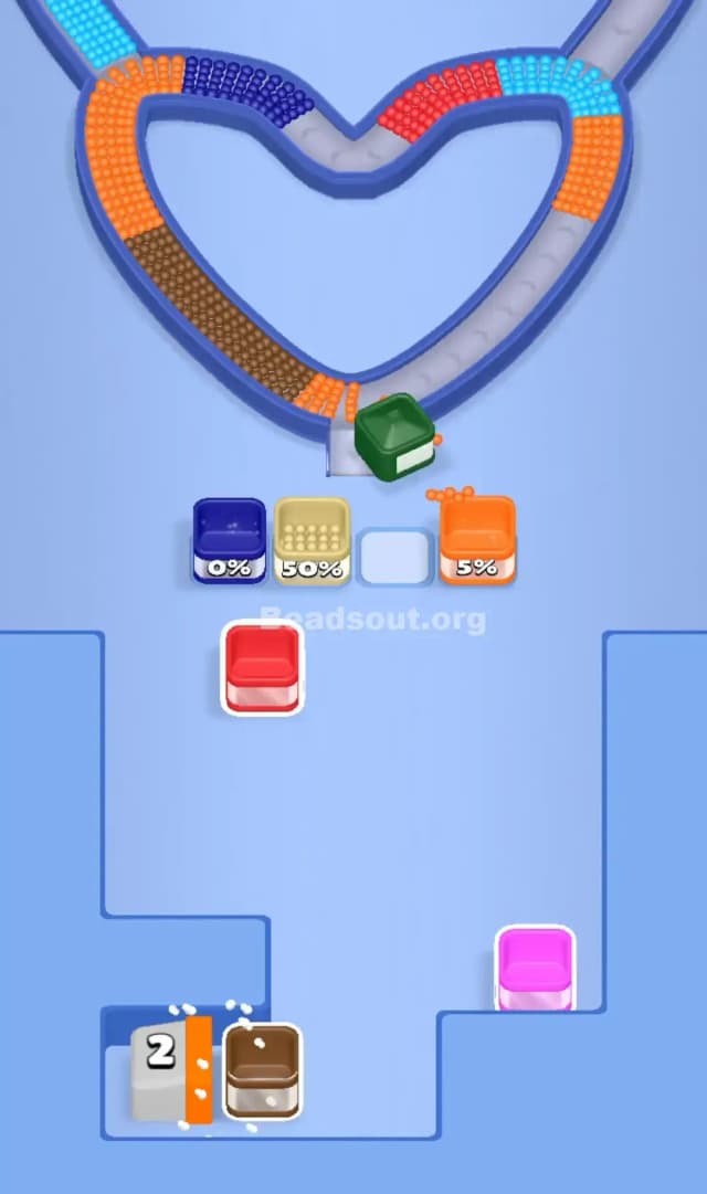 Beads Out Level 205 Solution 3