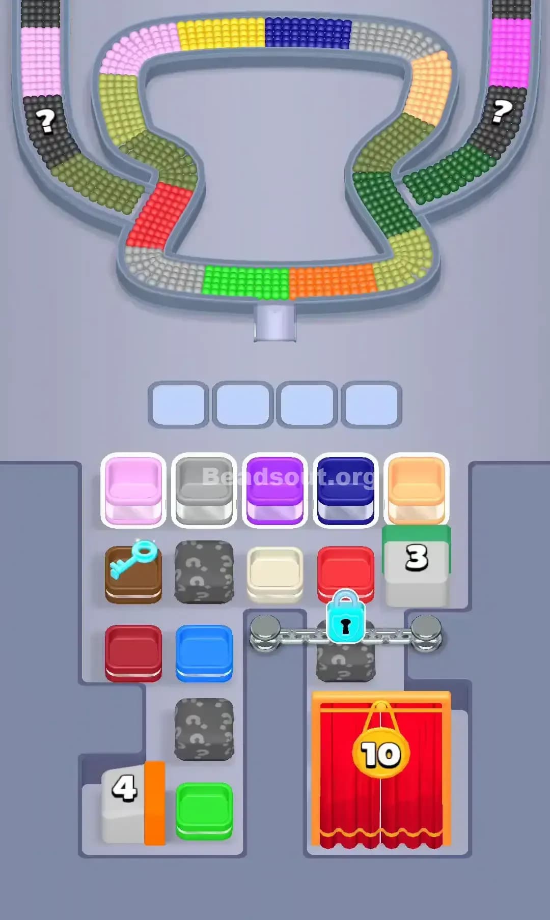 Beads Out Level 824 Screenshot