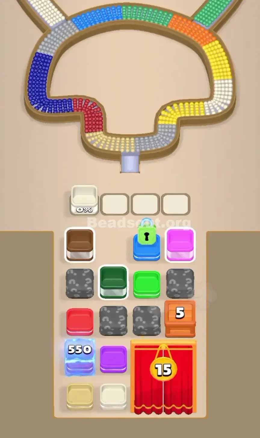 Beads Out Level 262 Screenshot