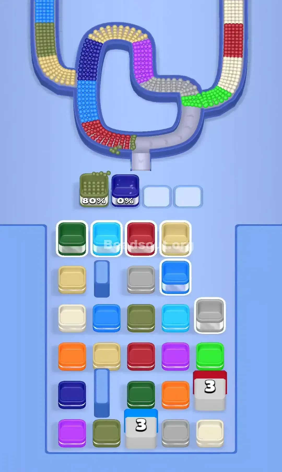 Beads Out Level 809 Screenshot