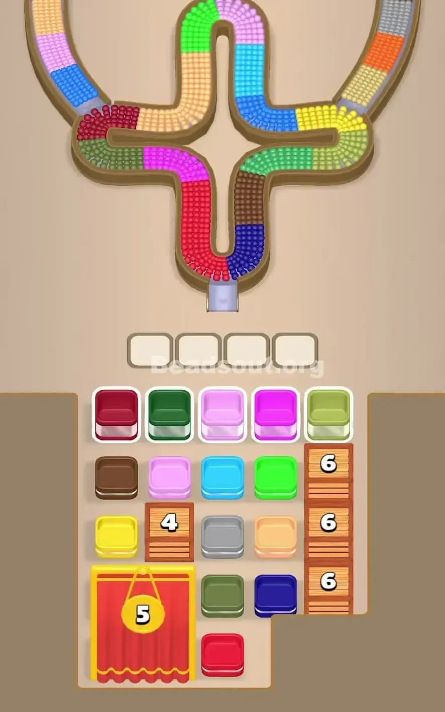 Beads Out Level 220 Screenshot