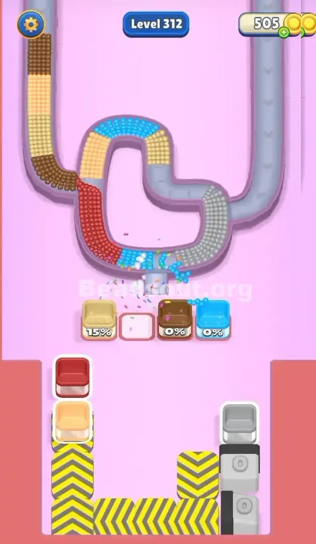 Beads Out Level 312 Solution 3