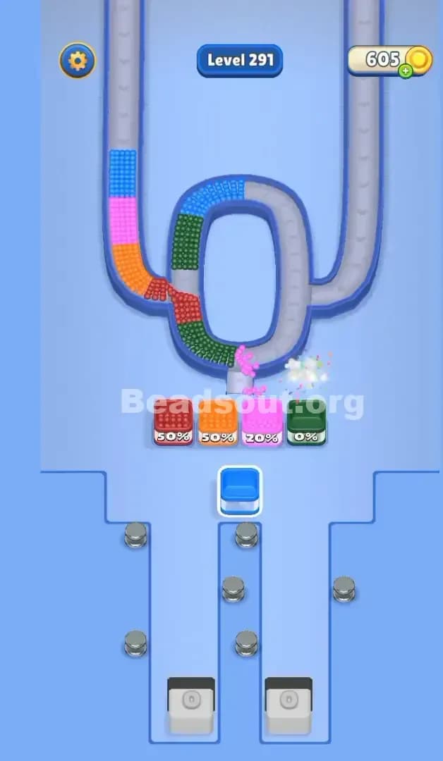 Beads Out Level 291 Solution 3