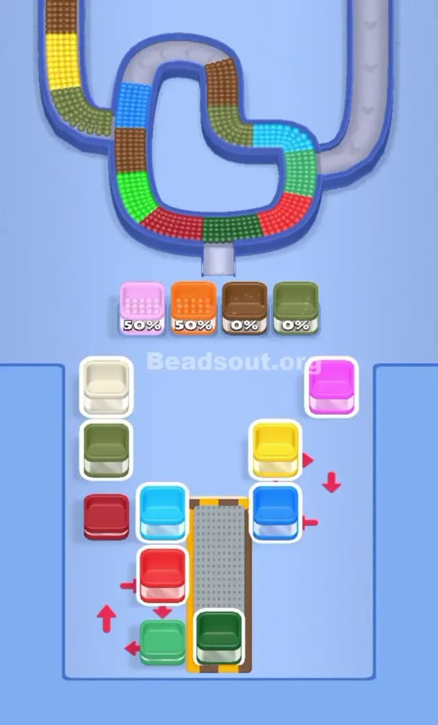 Beads Out Level 655 Solution 2