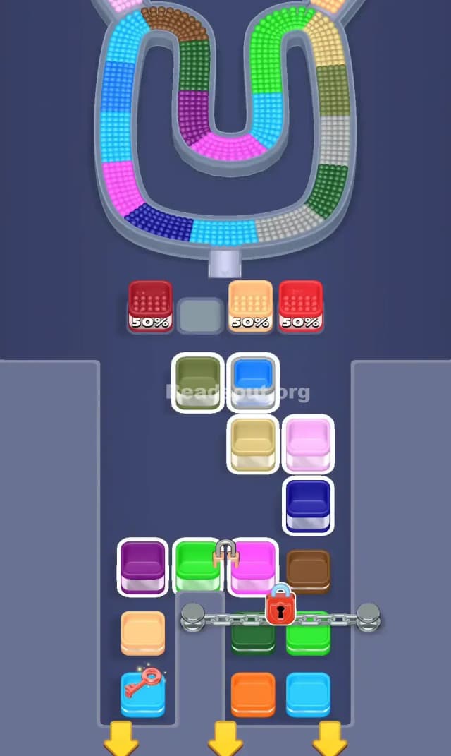 Beads Out Level 821 Solution 2