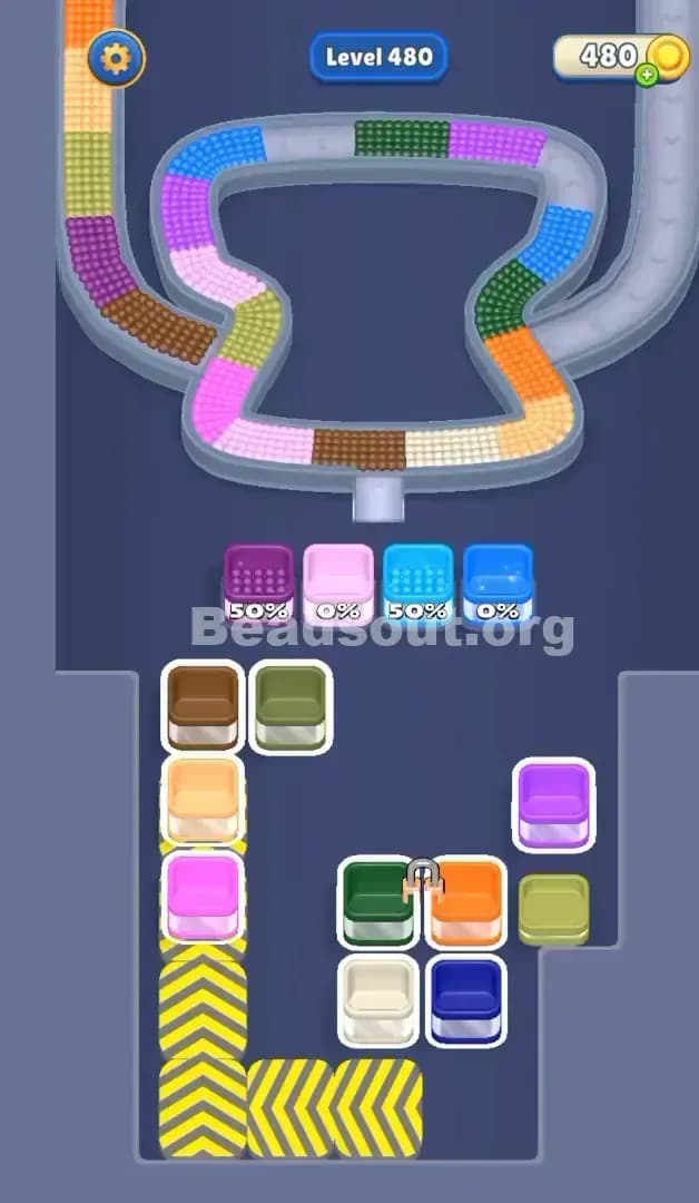 Beads Out Level 480 Solution 2