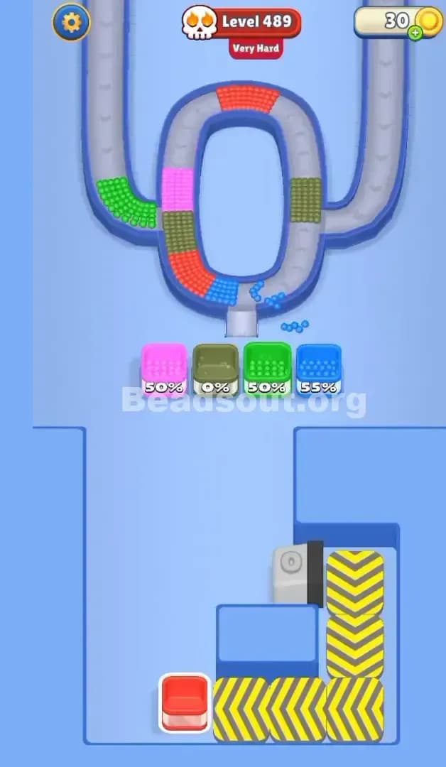 Beads Out Level 489 Solution 3