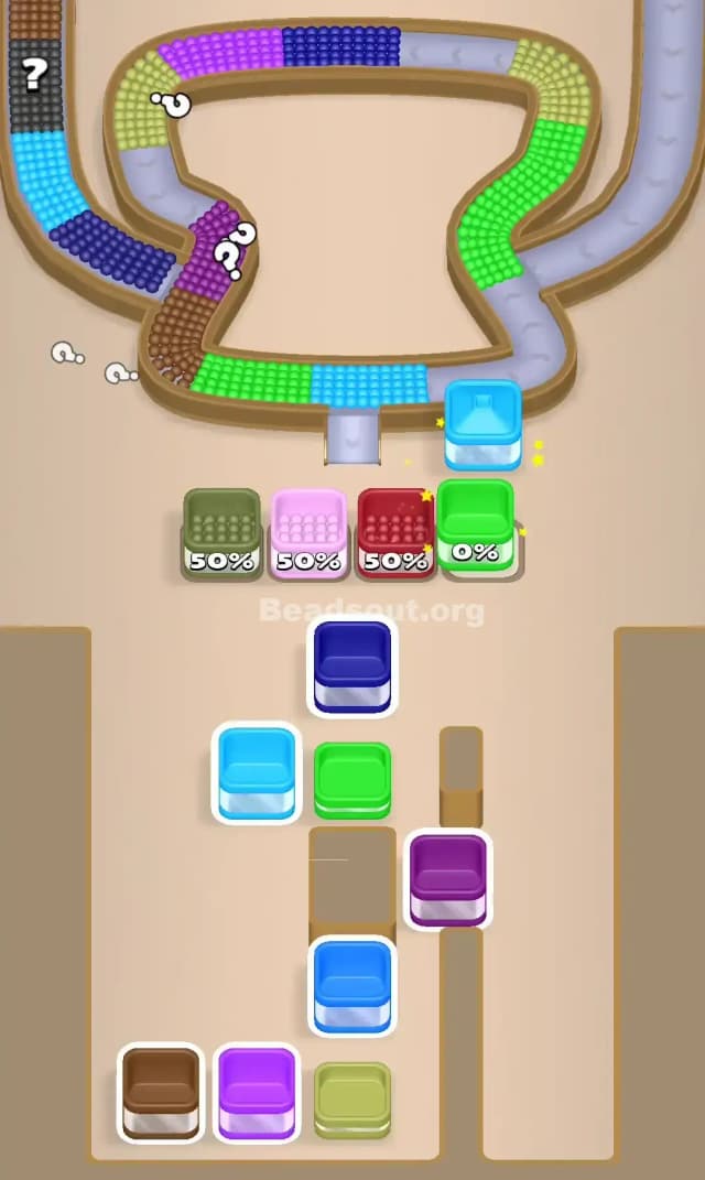 Beads Out Level 696 Solution 2