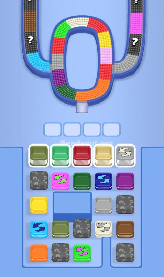 Beads Out Level 496 Gameplay