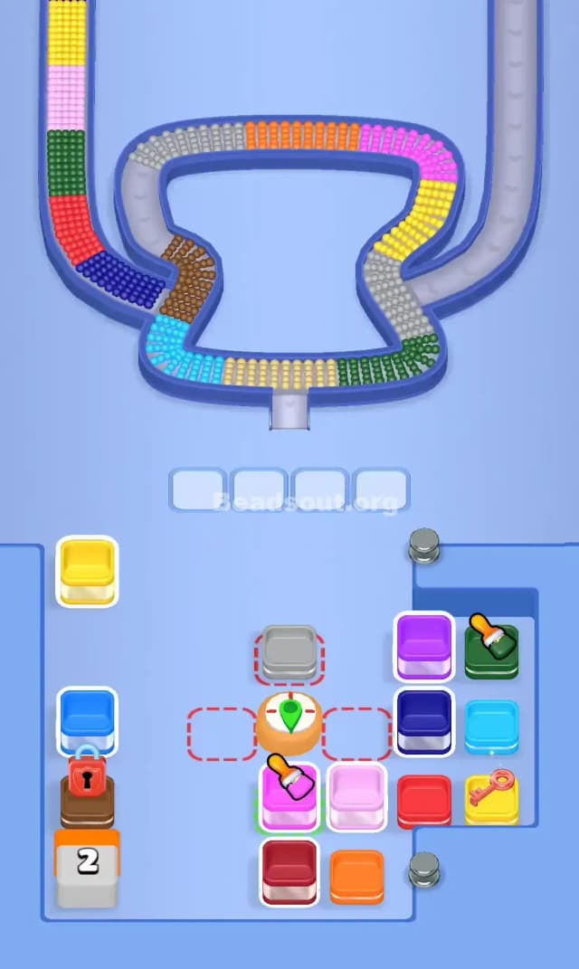 Beads Out Level 734 Solution 2