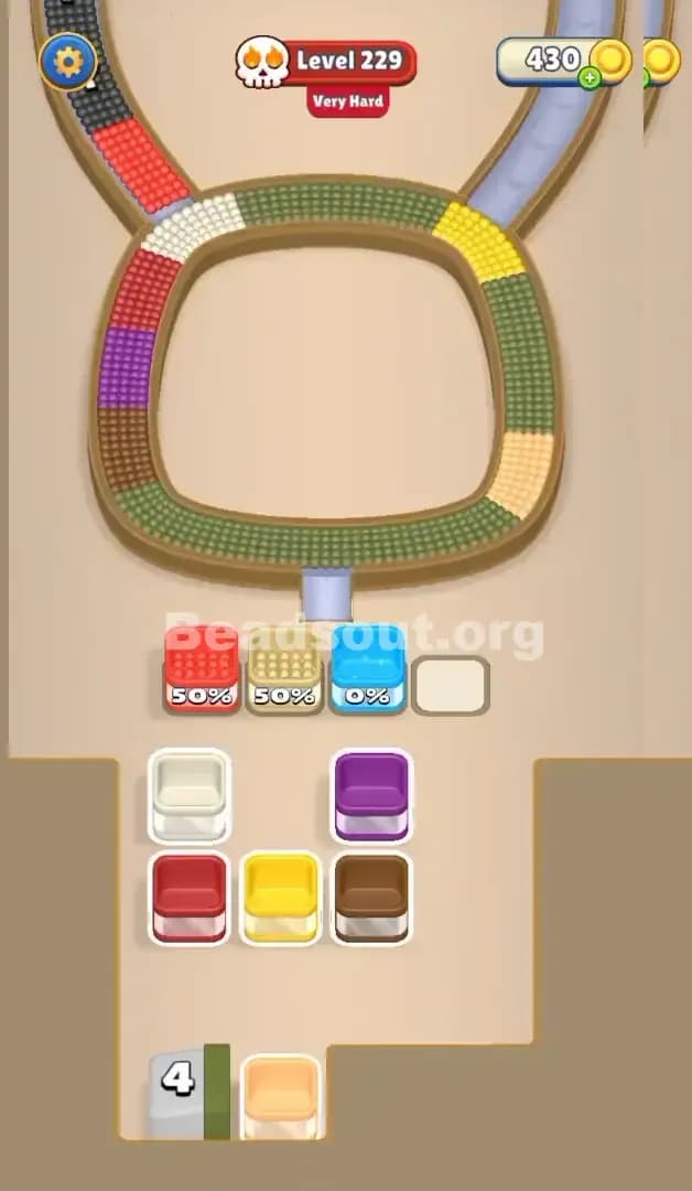 Beads Out Level 229 Solution 2
