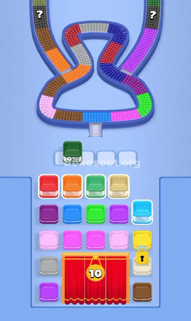 Beads Out Level 245 Gameplay