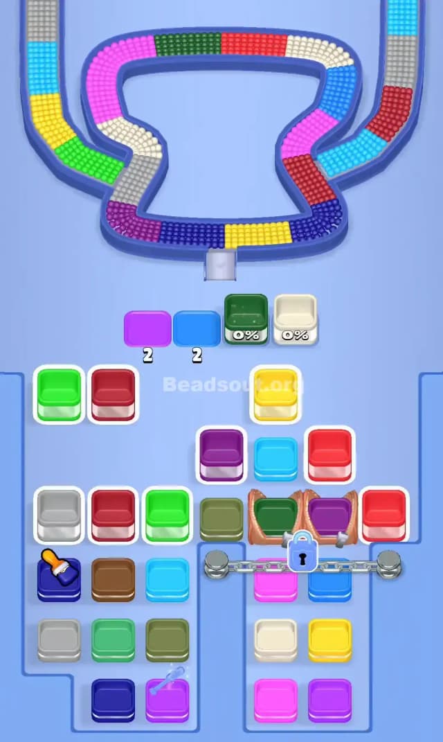 Beads Out Level 736 Solution 1