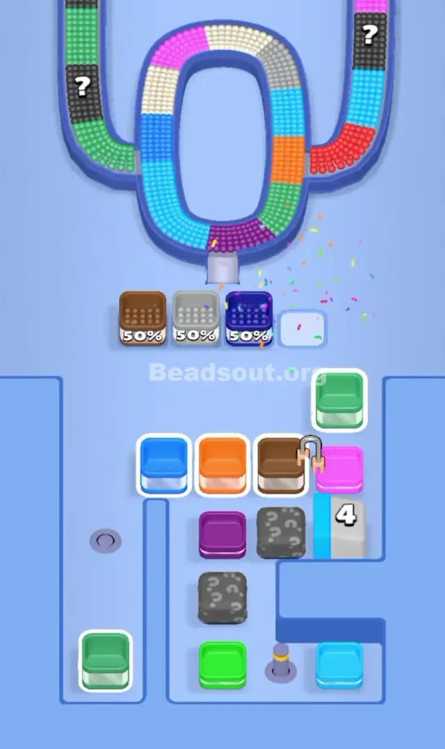 Beads Out Level 425 Solution 1