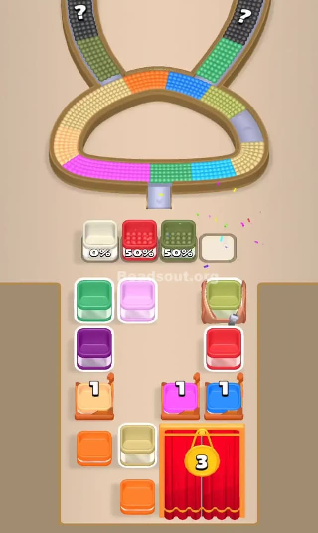 Beads Out Level 843 Solution 2