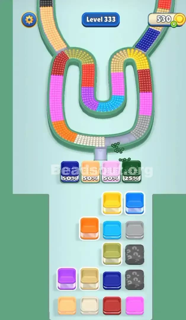 Beads Out Level 333 Solution 1