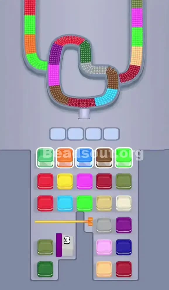 Beads Out Level 142 Gameplay