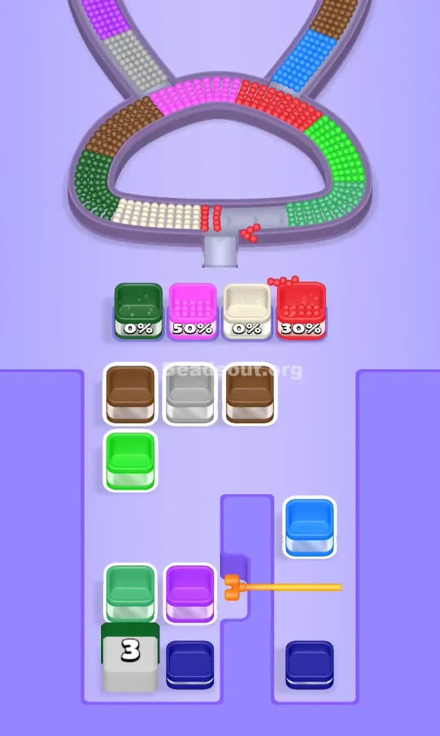 Beads Out Level 878 Solution 1
