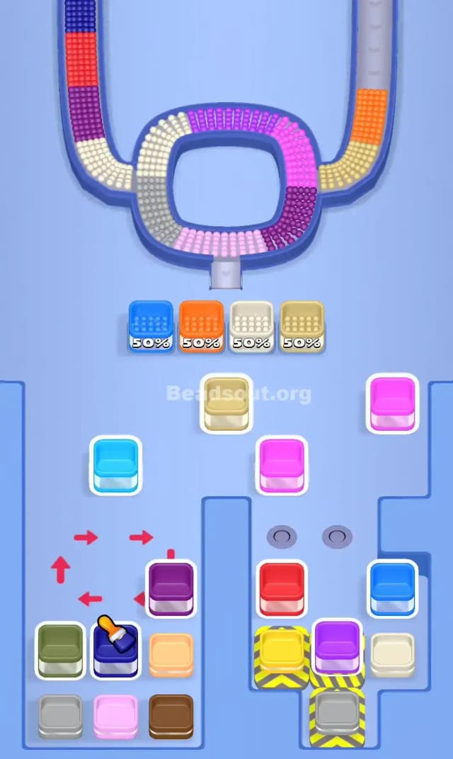 Beads Out Level 725 Solution 2