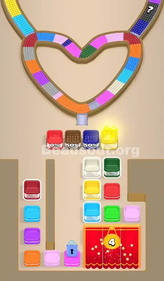 Beads Out Level 156 Solution 1