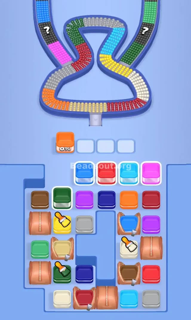 Beads Out Level 738 Gameplay