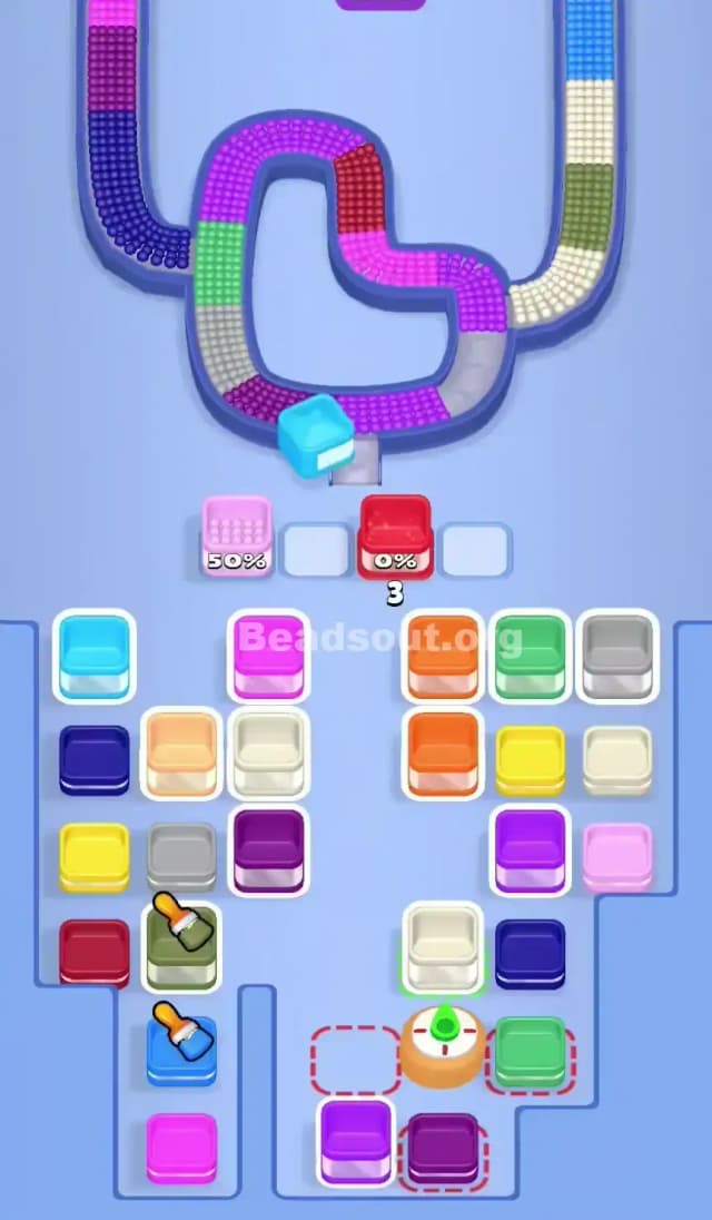 Beads Out Level 724 Solution 1