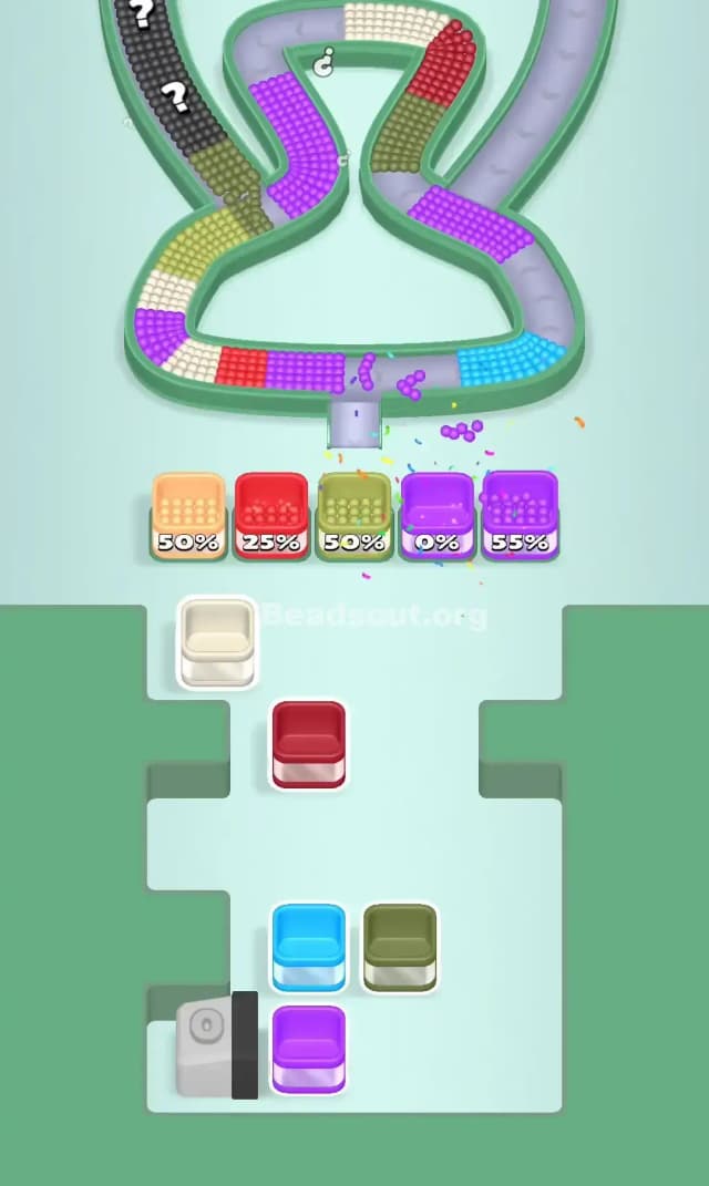 Beads Out Level 870 Solution 3