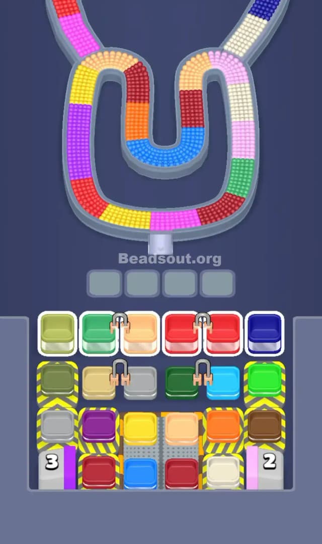 Beads Out Level 349 Gameplay
