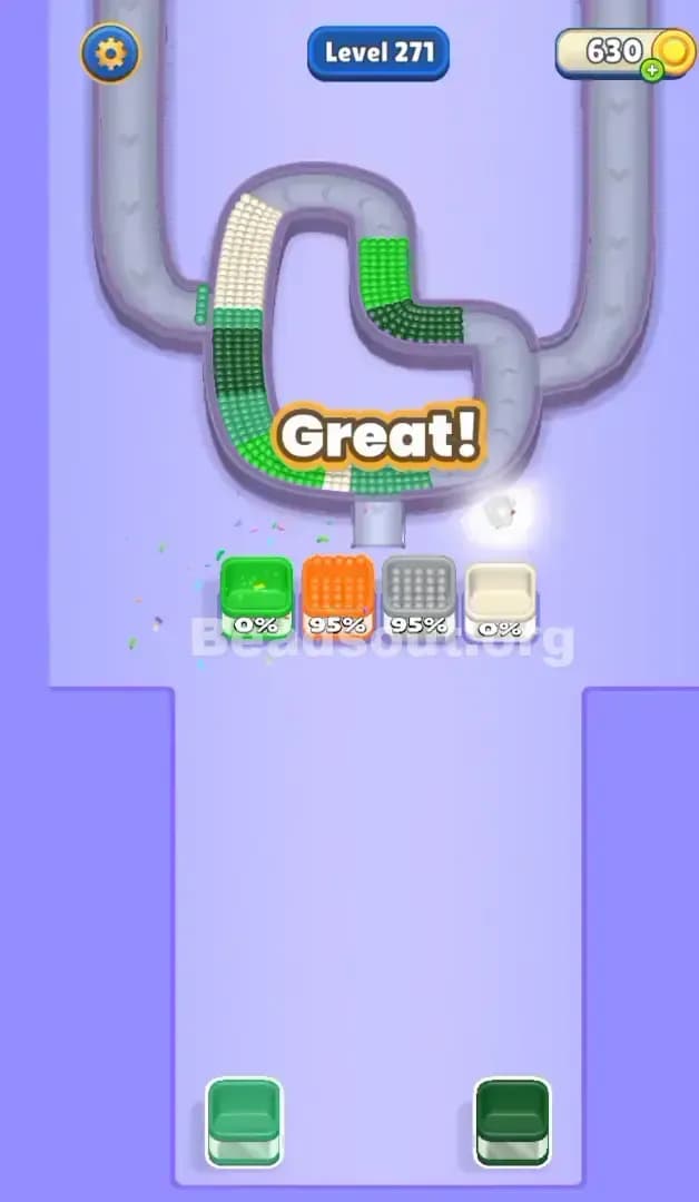 Beads Out Level 271 Solution 3
