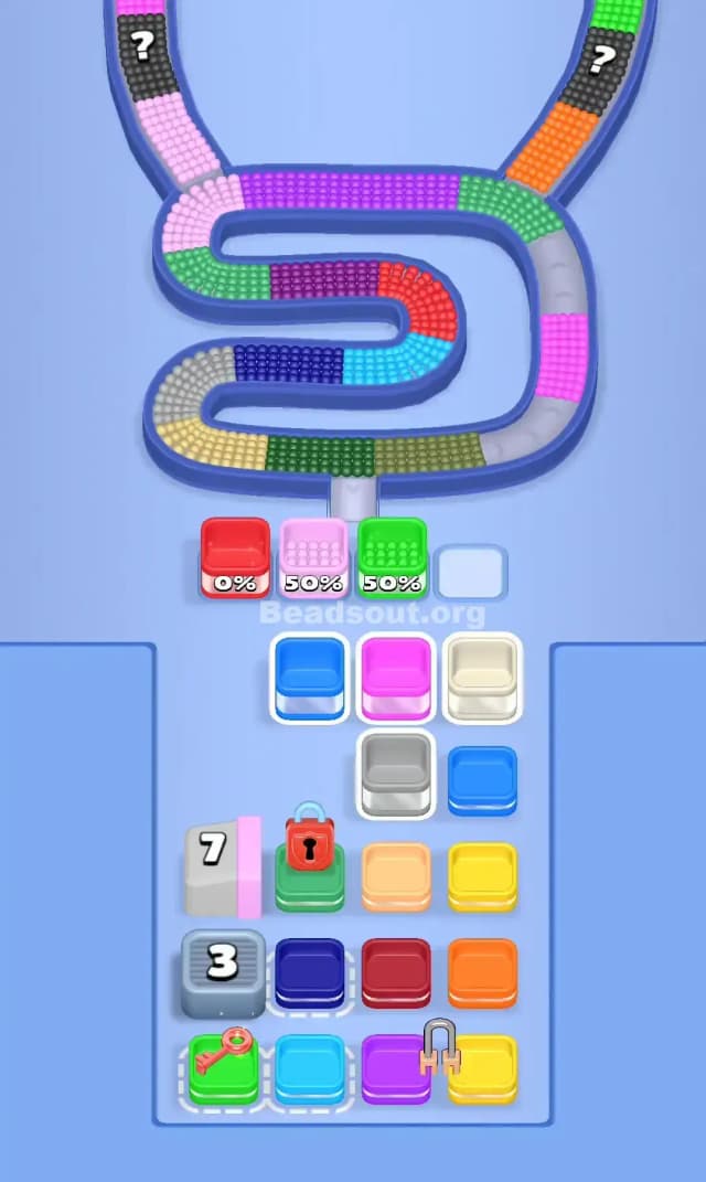 Beads Out Level 842 Gameplay