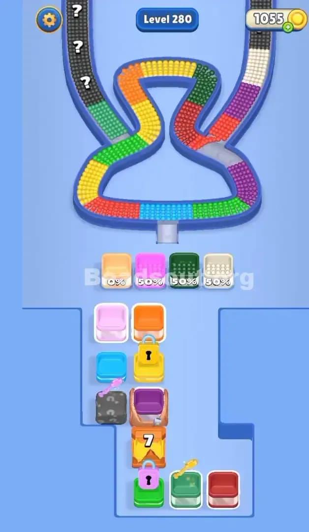 Beads Out Level 280 Solution 1