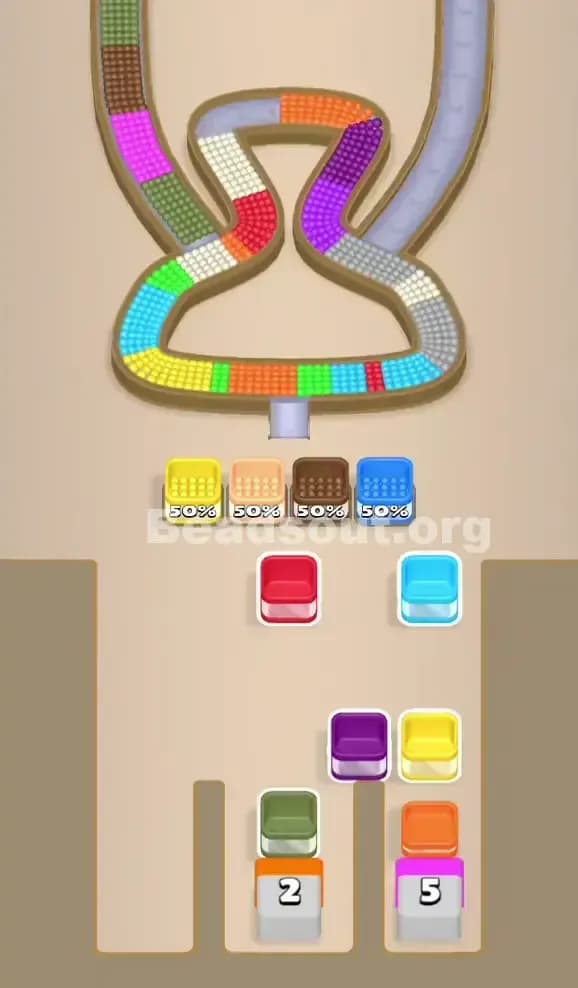 Beads Out Level 160 Solution 2