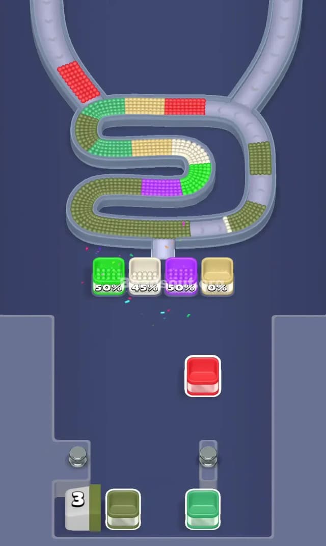 Beads Out Level 890 Solution 3