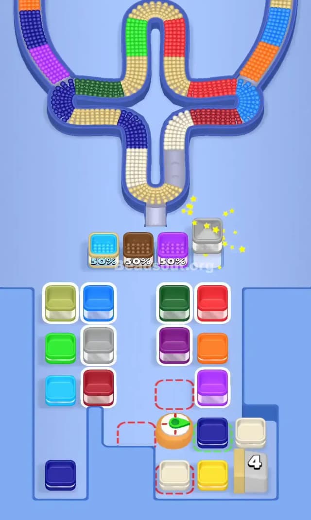 Beads Out Level 750 Solution 1