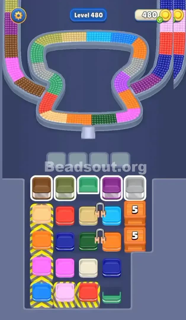 Beads Out Level 480 Gameplay