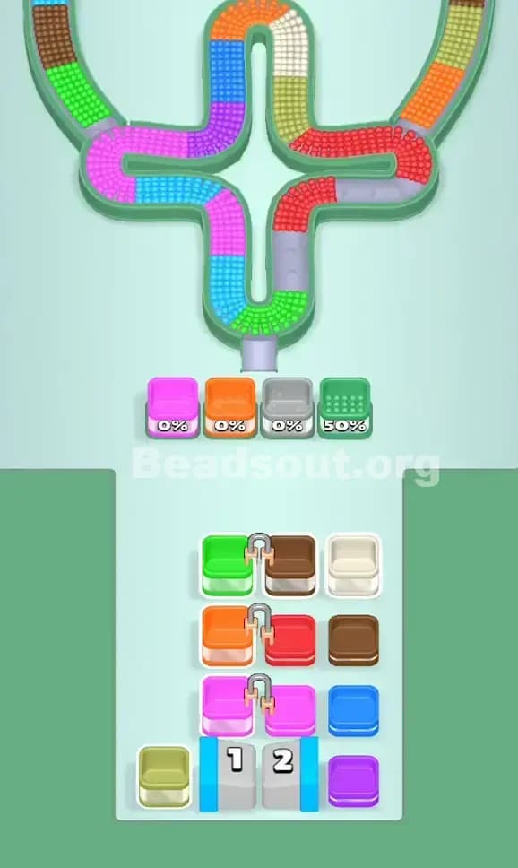 Beads Out Level 51 Solution 1