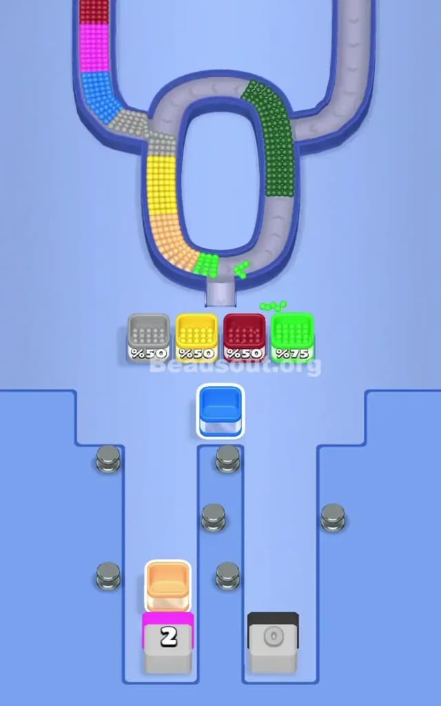 Beads Out Level 208 Solution 3