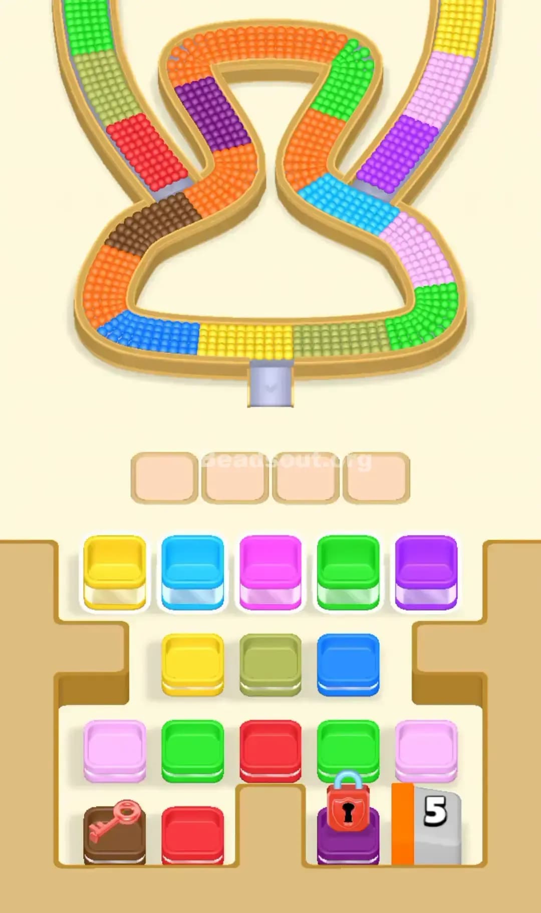 Beads Out Level 120 Screenshot