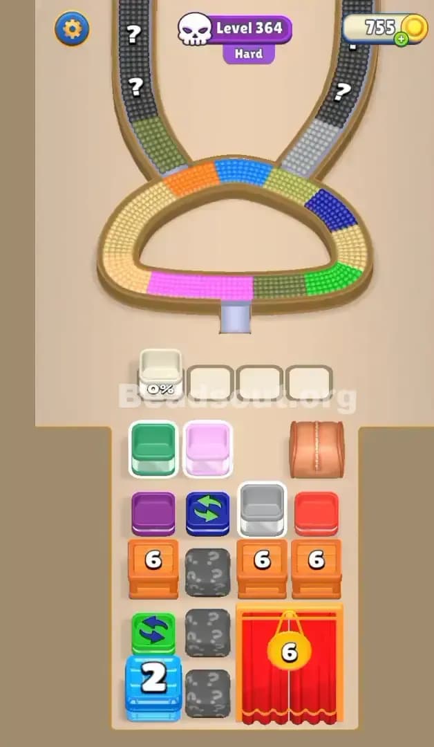 Beads Out Level 364 Gameplay