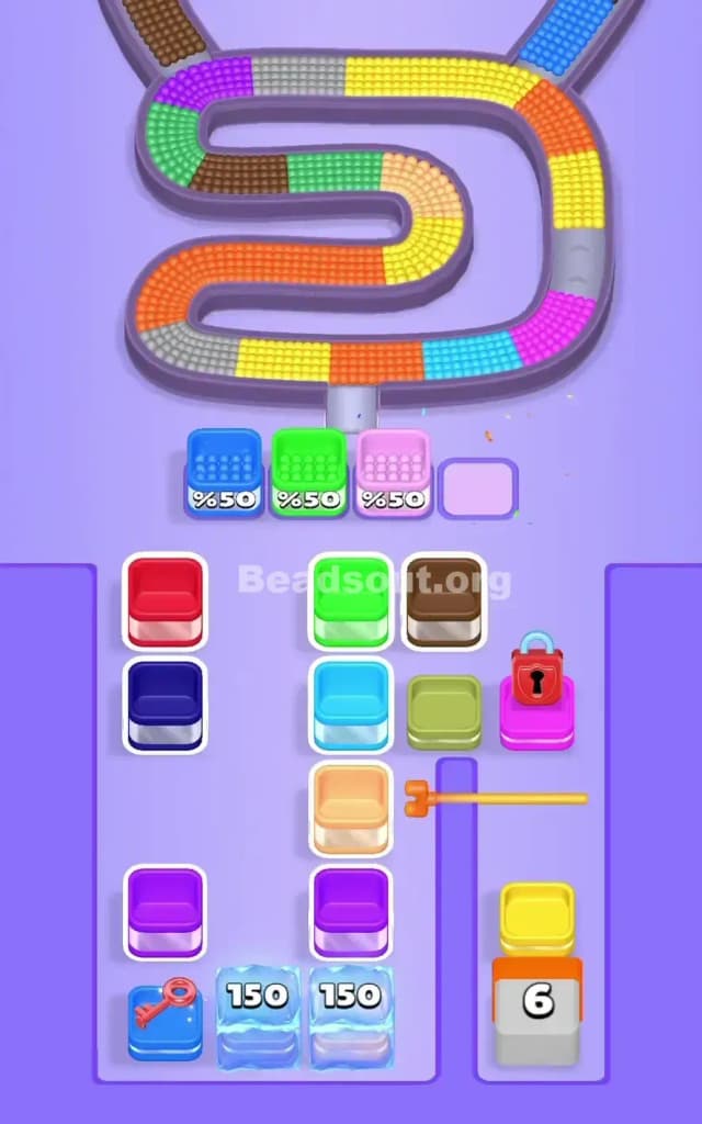 Beads Out Level 221 Solution 1