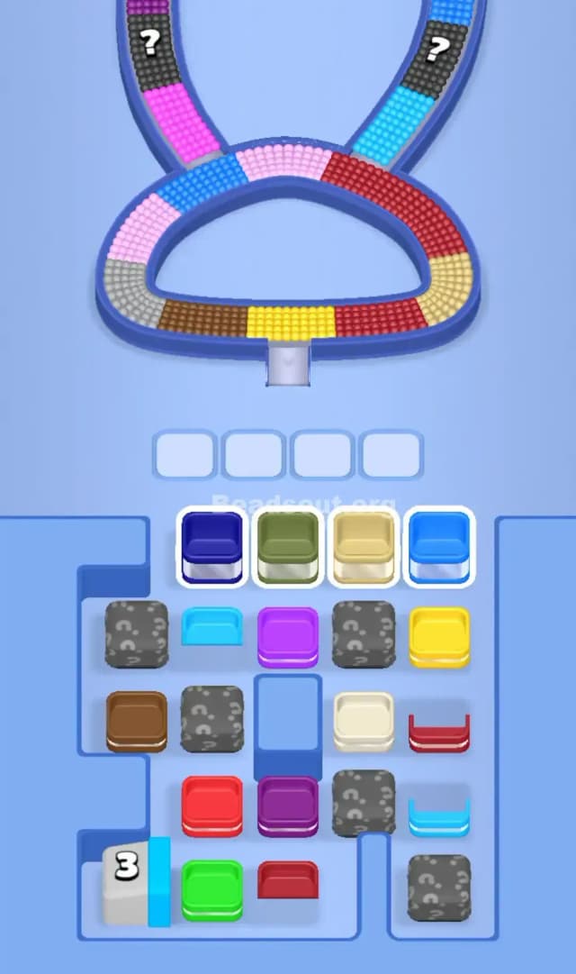 Beads Out Level 486 Gameplay