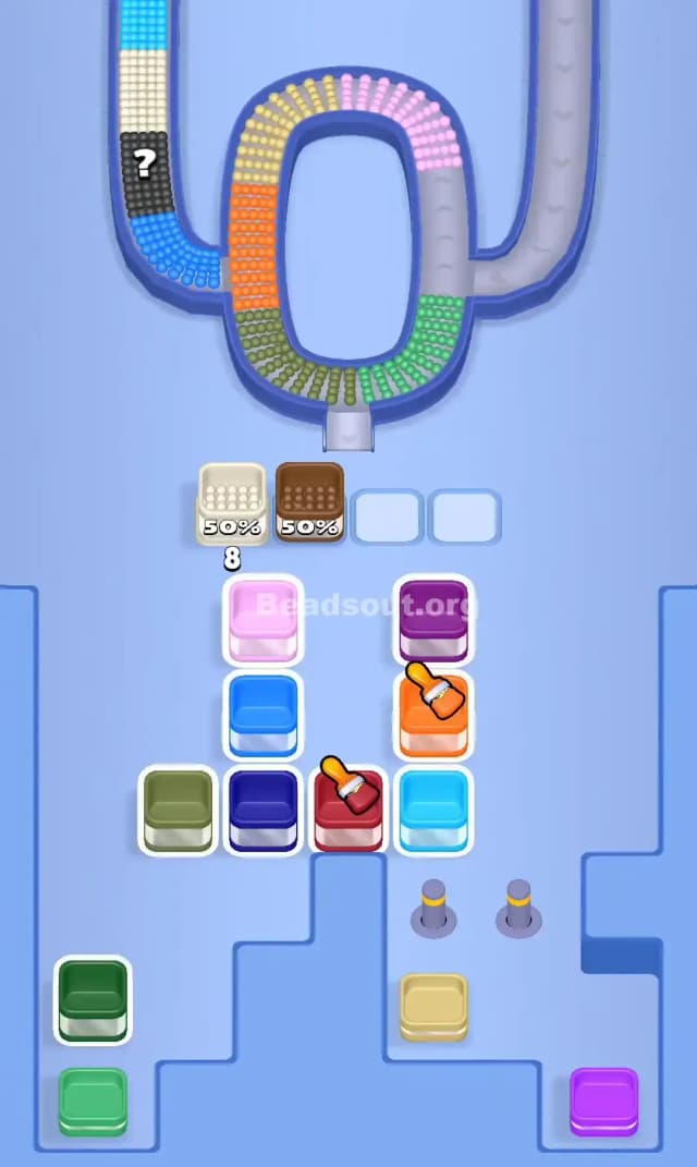 Beads Out Level 744 Solution 2