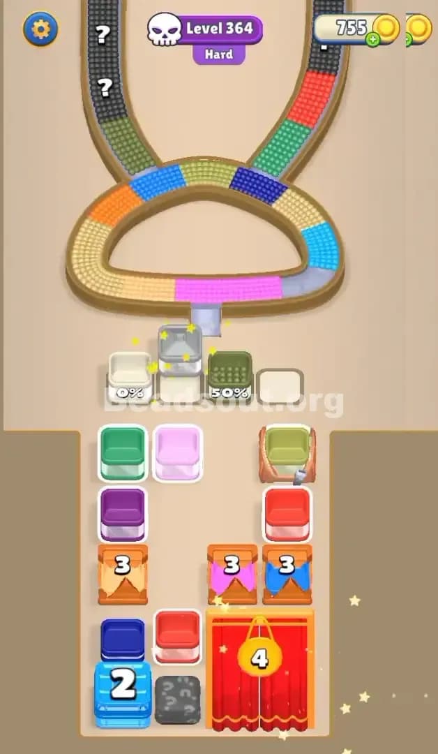 Beads Out Level 364 Solution 1