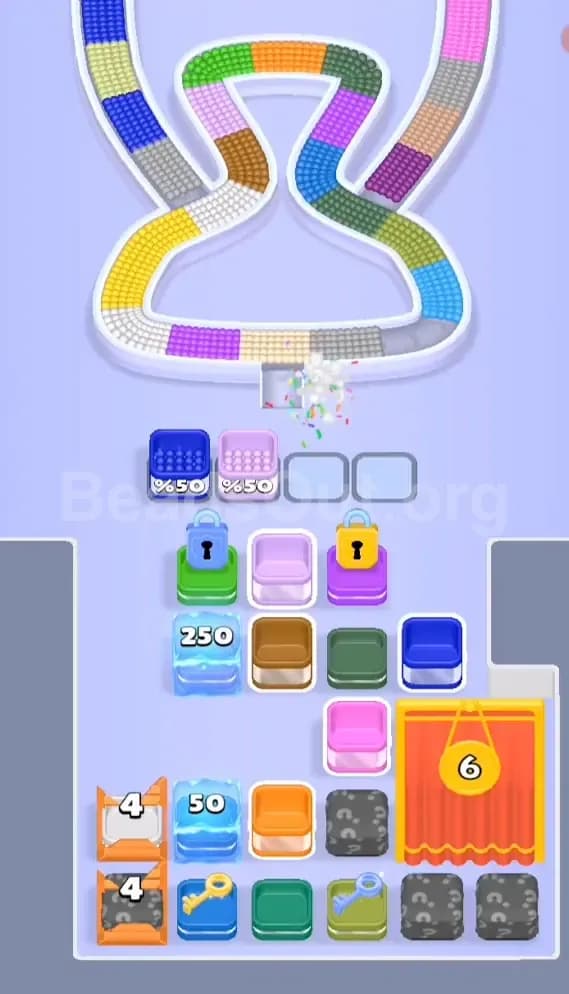 Beads Out Level 450 Solution 1