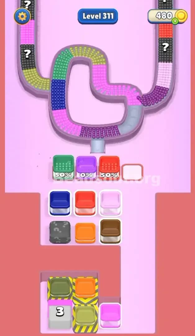 Beads Out Level 311 Solution 1