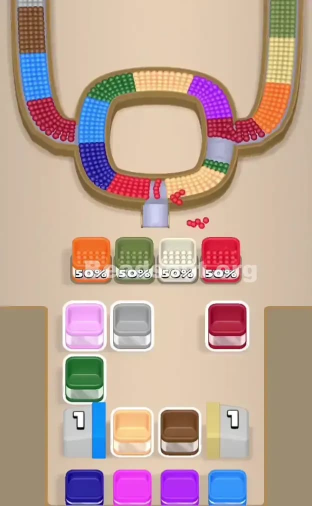 Beads Out Level 85 Solution 1