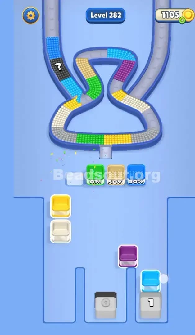Beads Out Level 282 Solution 3