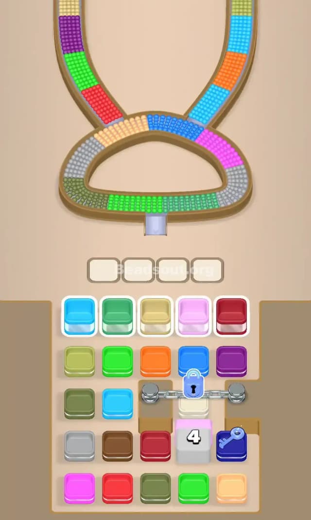 Beads Out Level 873 Gameplay