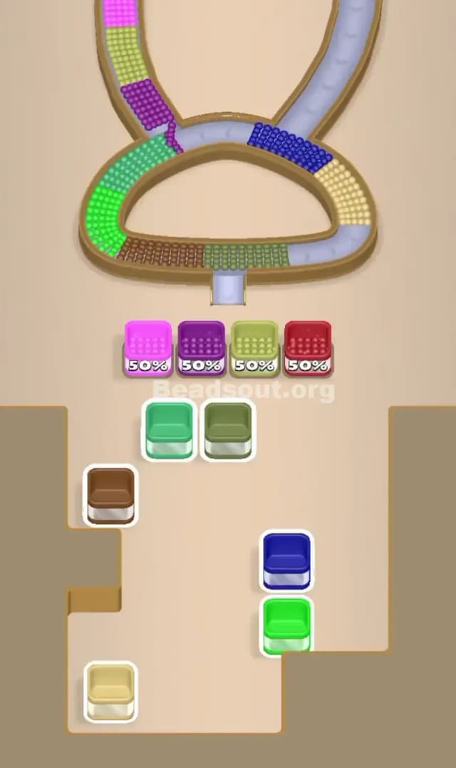 Beads Out Level 454 Solution 3