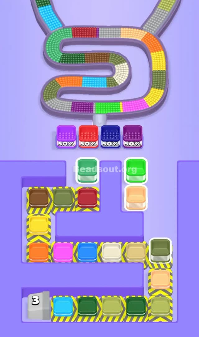 Beads Out Level 344 Solution 1